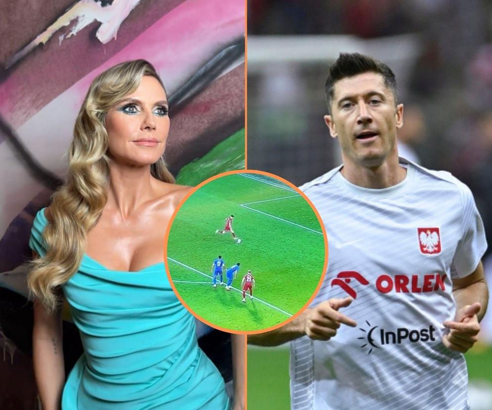 Robert Lewandowski, Heidi Klum