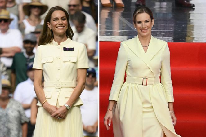 Księżna Catherine i Marta Nawrocka