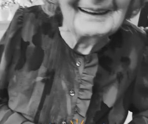 Herbuś pięknie pożegnała babcię