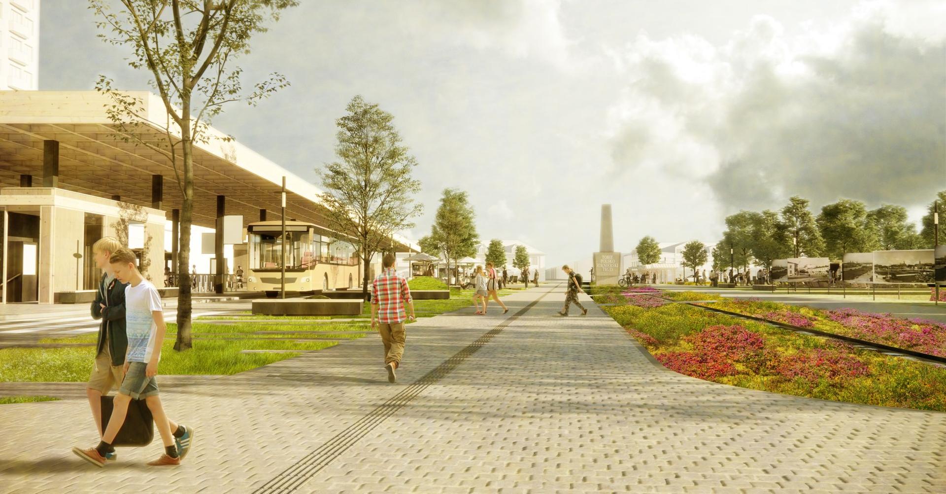 Plac Wolności we Włocławku