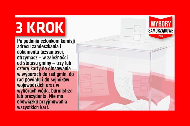 Tak zagłosujesz w wyborach samorządowych - 5 kroków! 