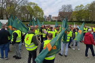 Protest rolników w Poznaniu. 14.04
