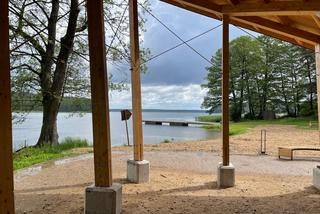 Nowa wieża widokowa w Krzyżach. Z panoramą jeziora Nidzickiego [ZDJĘCIA]