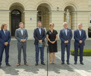 Konferencja Rafała Trzaskowskiego