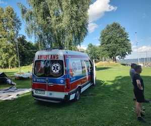 27-latek tonął w jeziorze Goczałkowickim