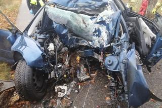 Tragiczny wypadek na drodze Mądrzechowo – Ząbinowice. 18-latka nie żyje [22.10.2022]