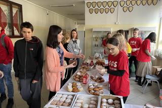Akcja Pączek dla Afryki w Zespole Szkół im. Sybiraków