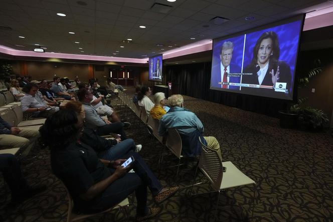 Debata prezydencka w USA. Kamala Harris i Donald Trump