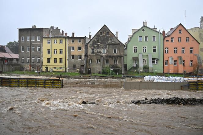 Lądek Zdrój po przejściu fali