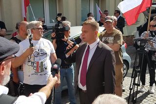 Robert Bąkiewicz usłyszał zarzut. To hucpa - powiedział