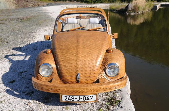 Drewniany Volkswagen Garbus