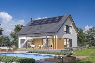 Projekt domu A110G1 Dobra rada G1 - wizualizacje, plany, rysunki