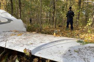 Katastrofa lotnicza pod Częstochową. Zginął 17-letni chłopak z warmińsko-mazurskiego [ZDJĘCIA]