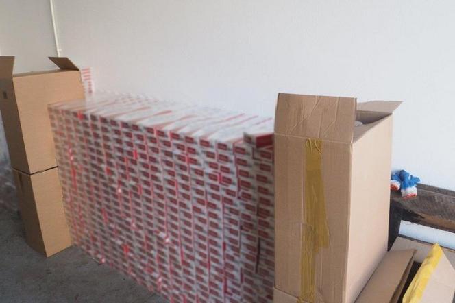 Papierosy bez akcyzy zabezpieczone