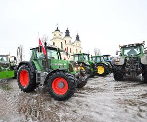 Protest rolników w Zbuczynie