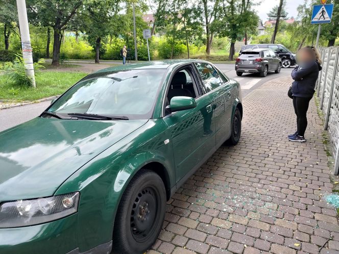 "Wyleciał mi przed maskę"