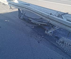 ​Kolizja na S5 pod Lesznem. Sprawca... odleciał z miejsca zdarzenia