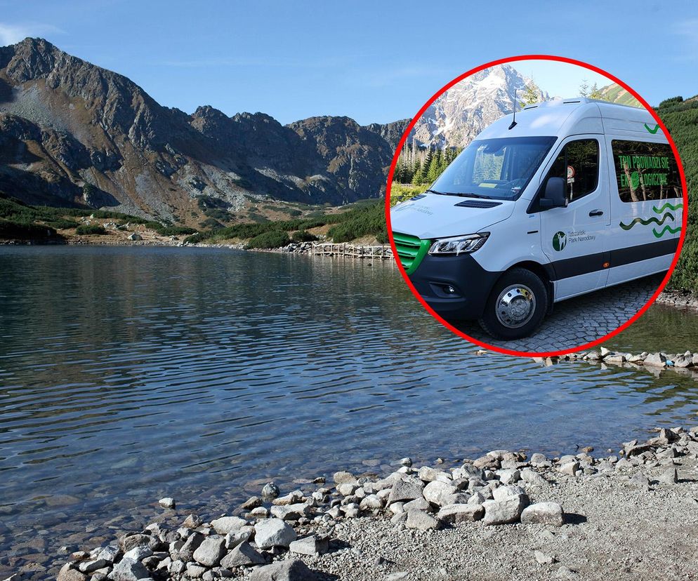 Elektryczne busy jeżdżą nad Morskie Oko