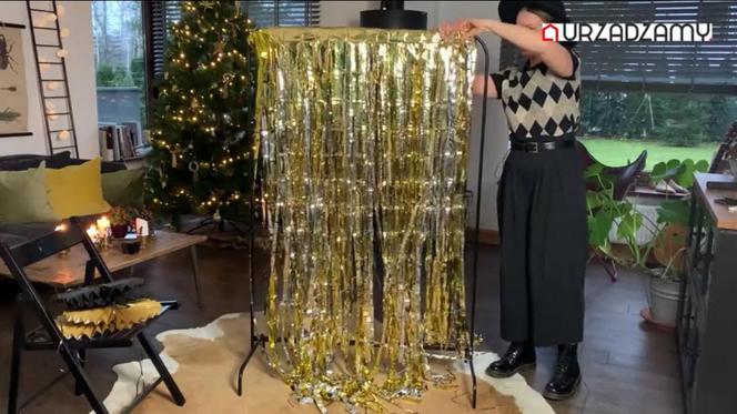Ścianka sylwestrowa DIY