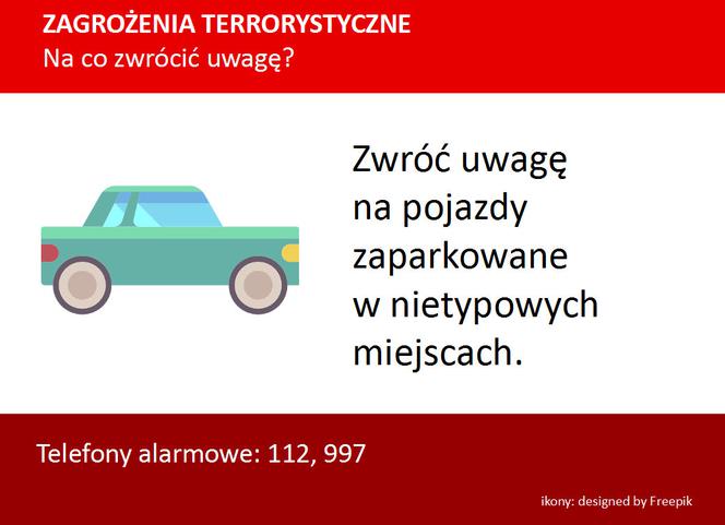 Zagrożenie terrorystyczne: Jak się zachować? Komunikaty w pojazdach MPK [GALERIA, AUDIO]