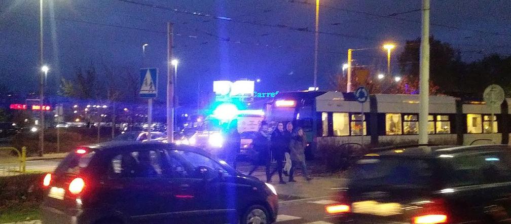 Wypadek na Rondzie Siwka