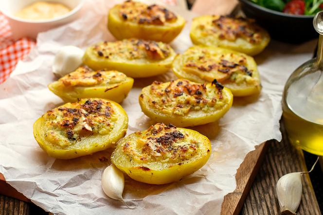 Ziemniaki pieczone z pesto