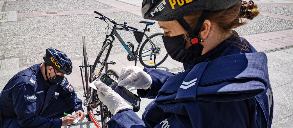 Białystok. Policjanci apelują: zabezpiecz swój rower!