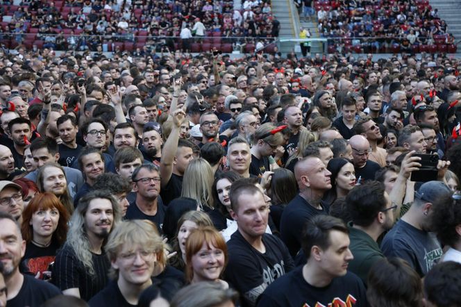 Koncert AC/DC w Warszawie (4.07.2025) - część druga. Organizatorem koncertu jest Live Nation