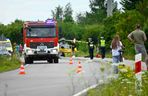 Wypadek nastolatków na hulajnodze