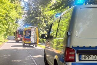 Tragiczny wypadek motocyklisty BMW. Co się stało na ulicy Cieszyńskiej?