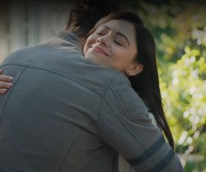 M jak miłość odc. 1880. Iza (Adriana Kalska), Marcin (Mikołaj Roznerski)