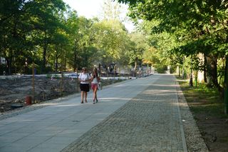 Rewitalizacja Parku Planty w Białymstoku latem 2025