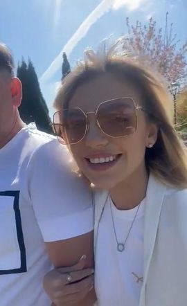Sonia Szklanowska z tatą