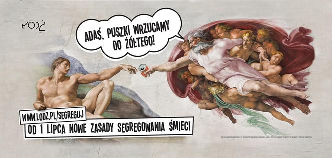 Na podstawie obrazu "Stworzenie Adama" Michała Anioła