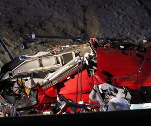 Helikopter medyczny runął na autostradę! Świadkowie wyciągali rannych spod wraku!