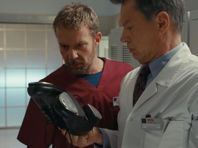 Na dobre i na złe, odcinek 947: Falkowicz (Michał Żebrowski), Mundek (Grzegorz Małecki)