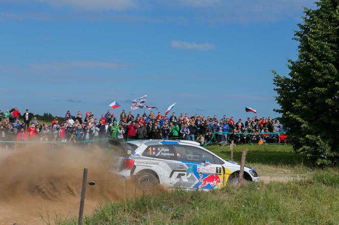 Rajd Polski 2014 wygrał Sebastien Ogier,  Volkswagen Polo R WRC