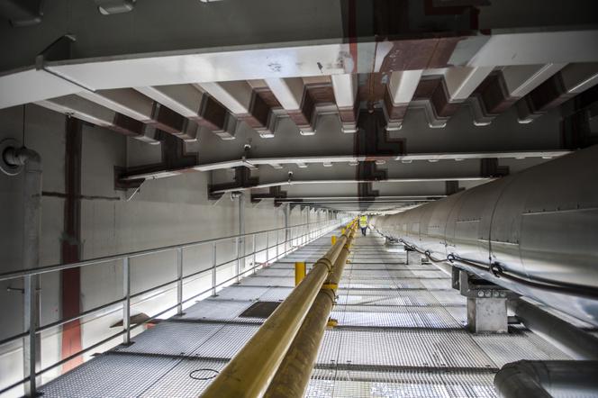 Tak wygląda wnętrze nowego mostu Łazienkowskiego