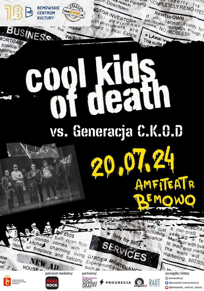 Cool Kids of Death plakat