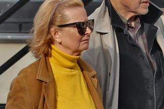 Barbara Bursztynowicz na spacerze