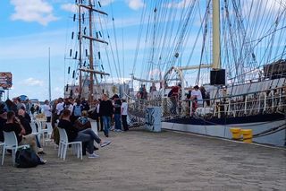 Fryderyk Chopin i Kapitan Głowacki zacumowały u stóp Wałów Chrobrego