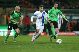 Korona Kielce - Górnik Łęczna 1:1. Złocisto-krwiści strzelali jak po weselu 