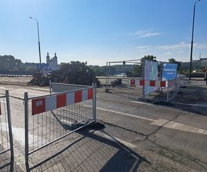 Remont mostu Grunwaldzkiego w Krakowie