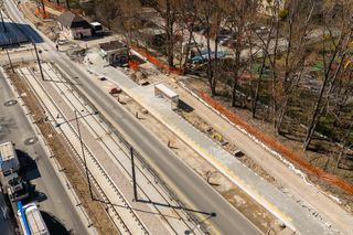 Okolice przystanku autobusowego Batumi na Mokotowie