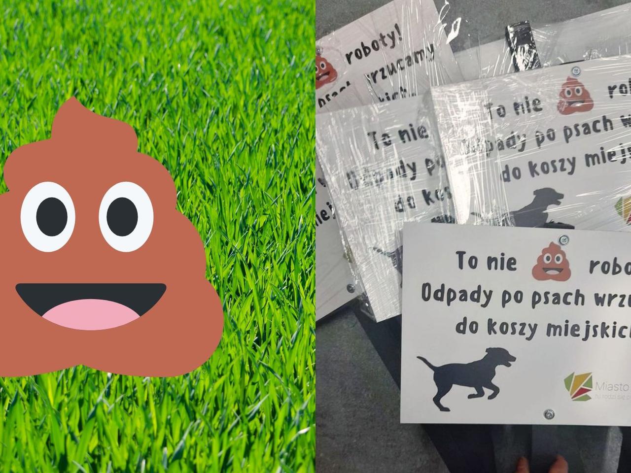 Ząbki: to nie kupa roboty! Fikuśne tabliczki pojawią się w mieście! O co chodzi? [FOTO]