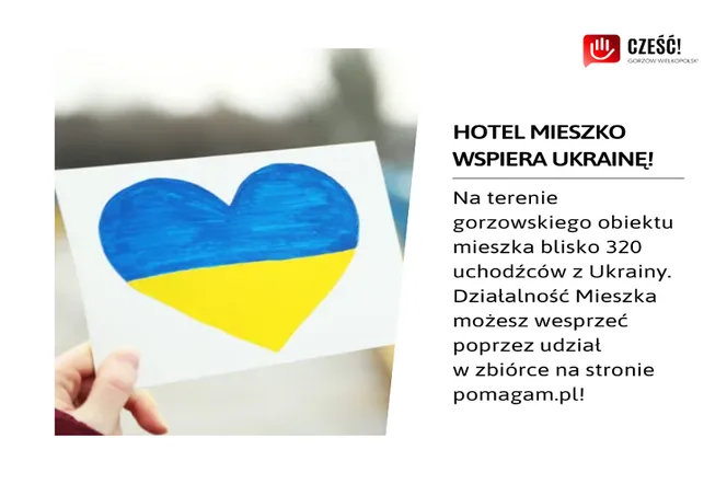 Gorzów: Akcja Mieszko. Wspomóż hotel pomóż uchodźcom
