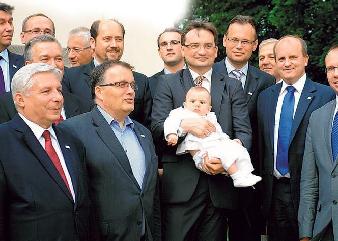 Ziobro ochrzcił synka