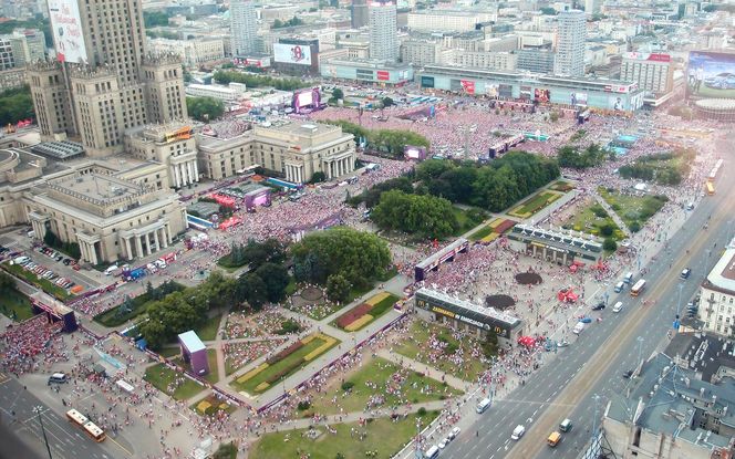 Strefa Kibica w Warszawie podczas Euro 2012