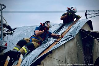 Strażacy interweniowali ponad 2000 razy w związku z pogodą. Najwięcej zgłoszeń z Małopolski