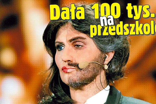 Dała 100 tys. na przedszkole